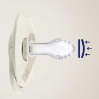 LOVI „PRIME“ cumlík – 1x cumlík dynamický physiologický, silikón, 0-6m (COCONUT) Nr. 34/400