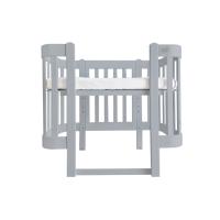 Detská antirefluxná rastúca postieľka Nika Duo – sivá