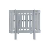 Detská antirefluxná rastúca postieľka Nika Duo – sivá