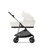 Cybex Melio Carbon 2v1 s vaničkou Canvas White