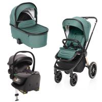 Zopa Move Cross 3 + Vanička XL 3 + Adaptéry + autosedačka Zopa XM Plus i-Size + Báza Isofix