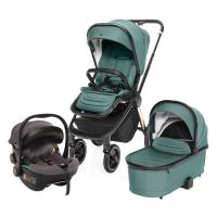 Zopa Move Cross 3 + Vanička XL 3 + Adaptéry + autosedačka Zopa XM Plus i-Size + Báza Isofix Antique Green