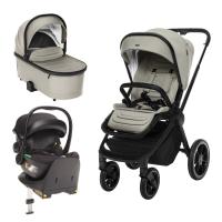 Zopa Move Cross 3 + Vanička XL 3 + Adaptéry + autosedačka Zopa XM Plus i-Size + Báza Isofix Boss Grey