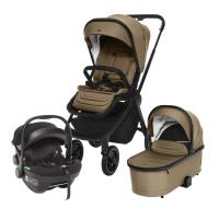Zopa Move Cross 3 + Vanička XL 3 + Adaptéry + autosedačka Zopa XM Plus i-Size Toffee Brown