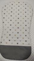 Handmade Podložka do kočíka Srdiečka