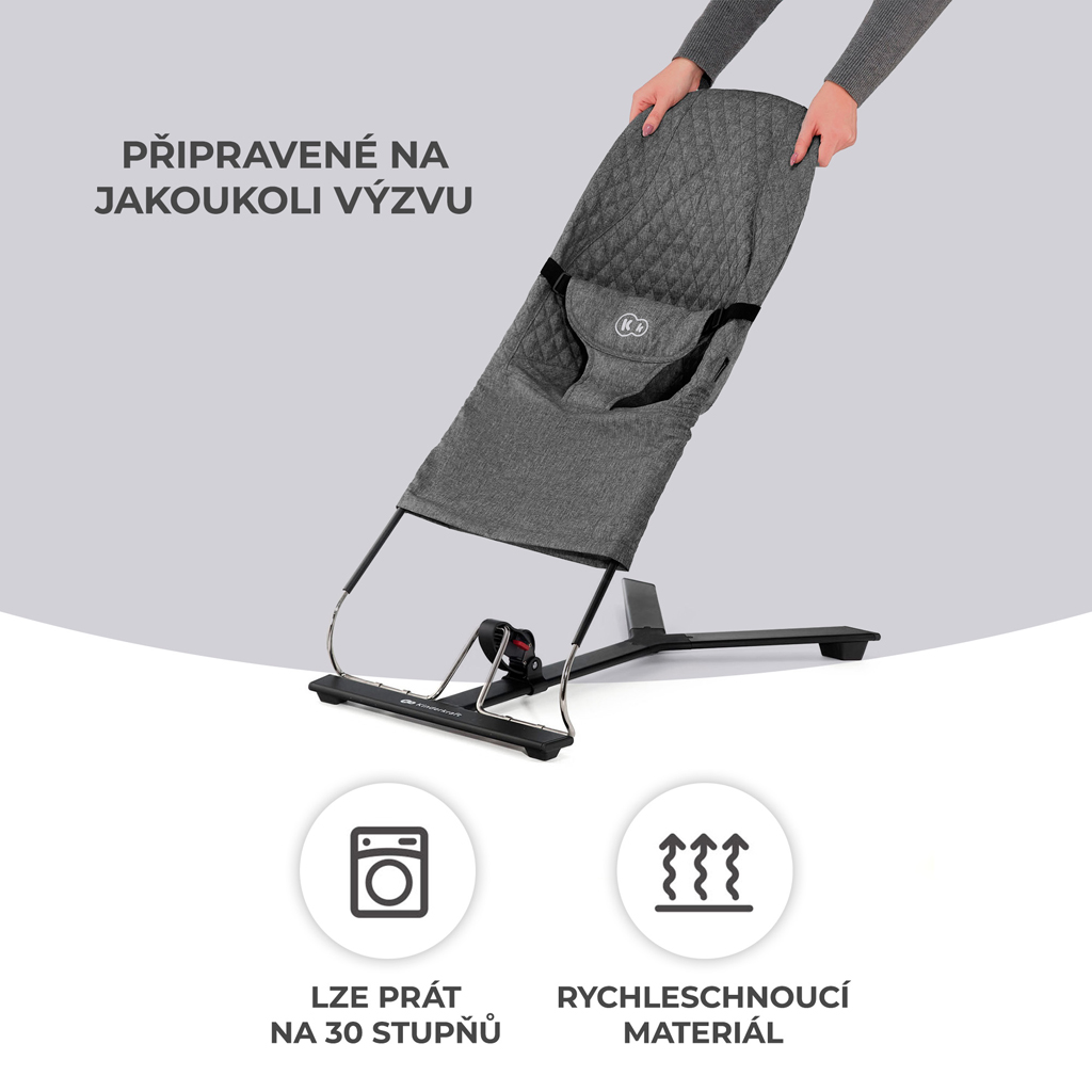 KINDERKRAFT Lehátko pohupujúce Mimi, do 9kg