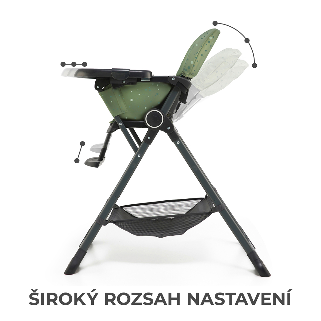 KINDERKRAFT Stolička jedálenská Foldee