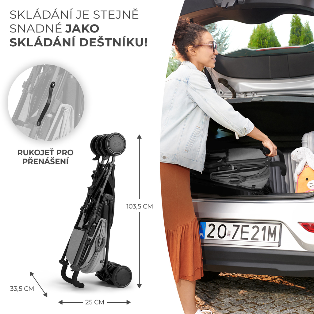 KINDERKRAFT Kočík športový Siesta