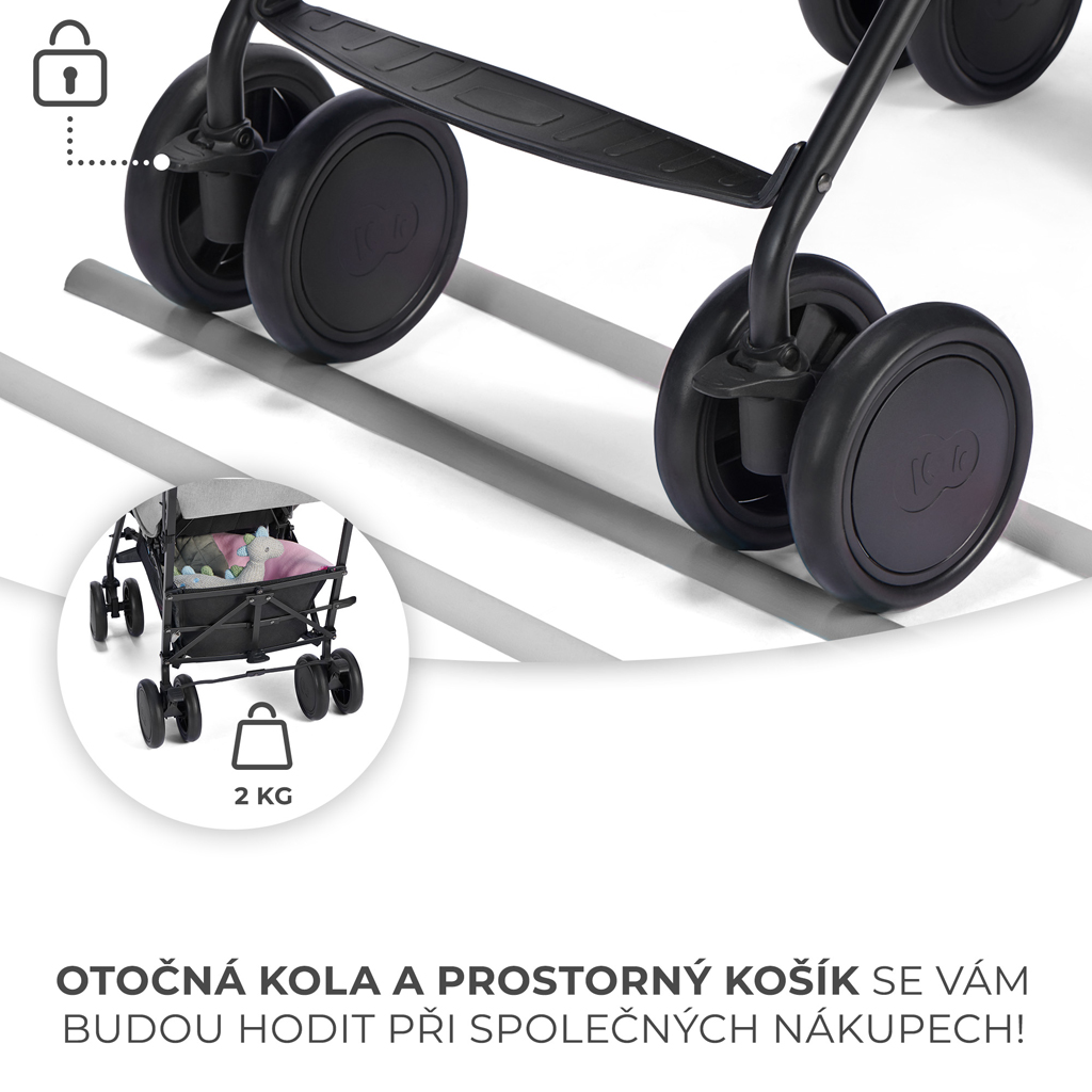 KINDERKRAFT Kočík športový Siesta