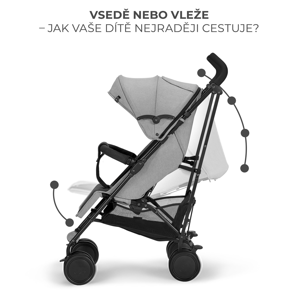 KINDERKRAFT Kočík športový Siesta