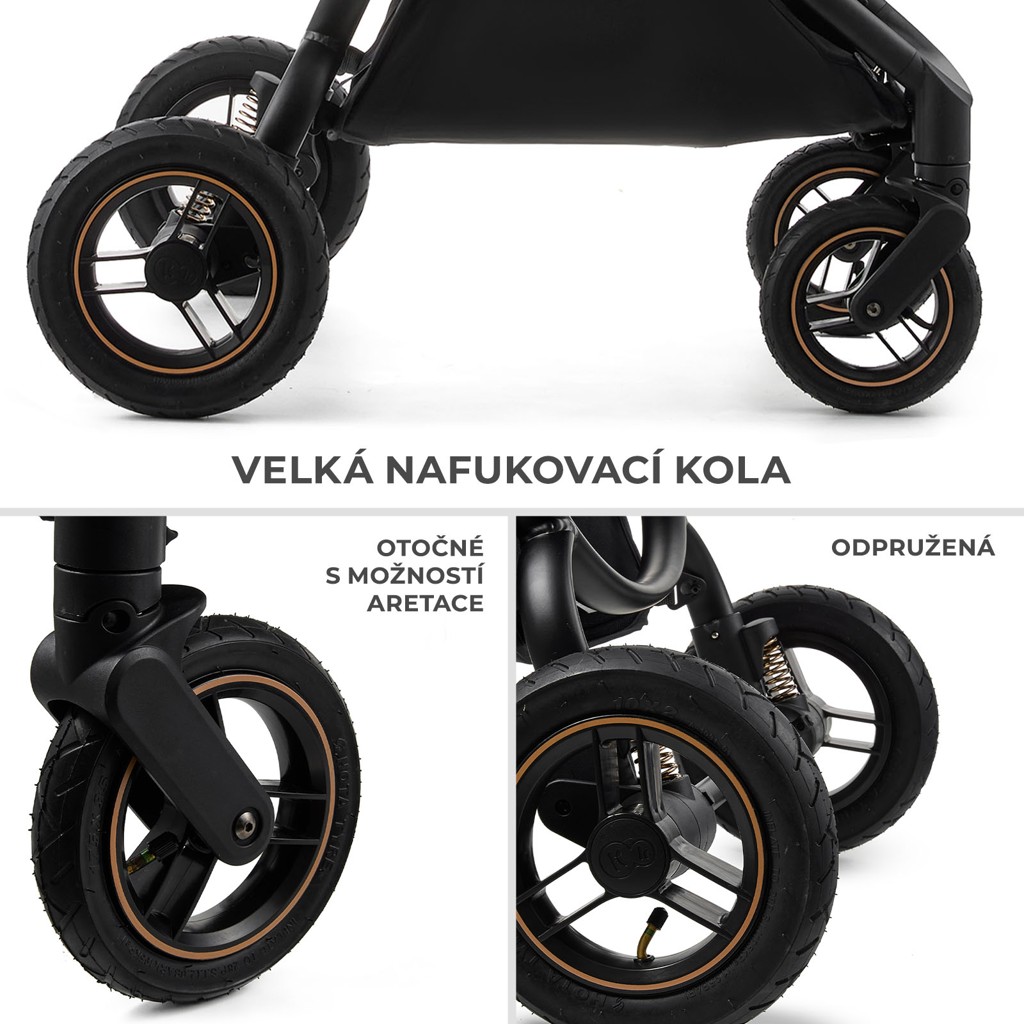 KINDERKRAFT Kočík športový Mitzy Air Black