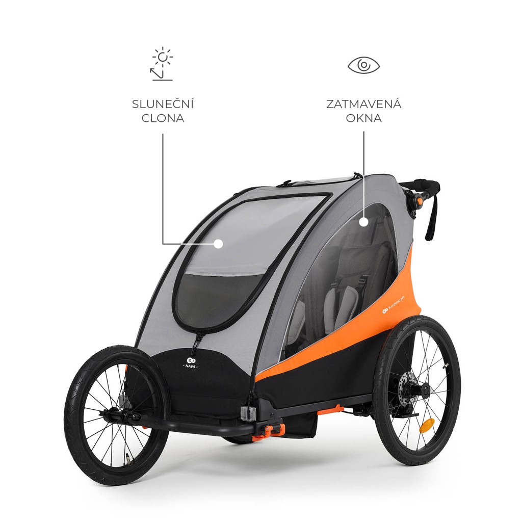 KINDERKRAFT Vozík 3v1 Nava