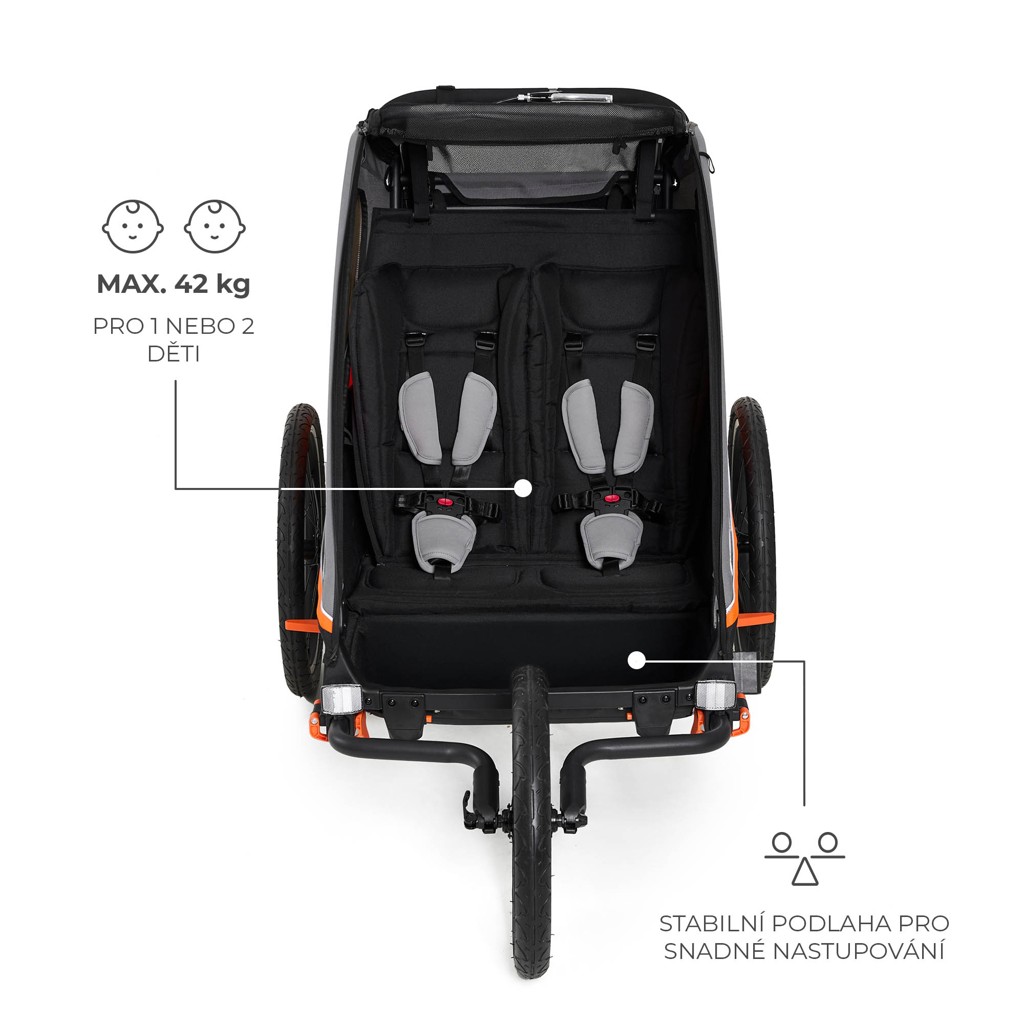 KINDERKRAFT Vozík 3v1 Nava