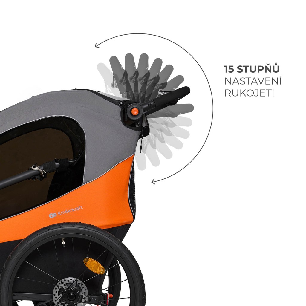 KINDERKRAFT Vozík 3v1 Nava
