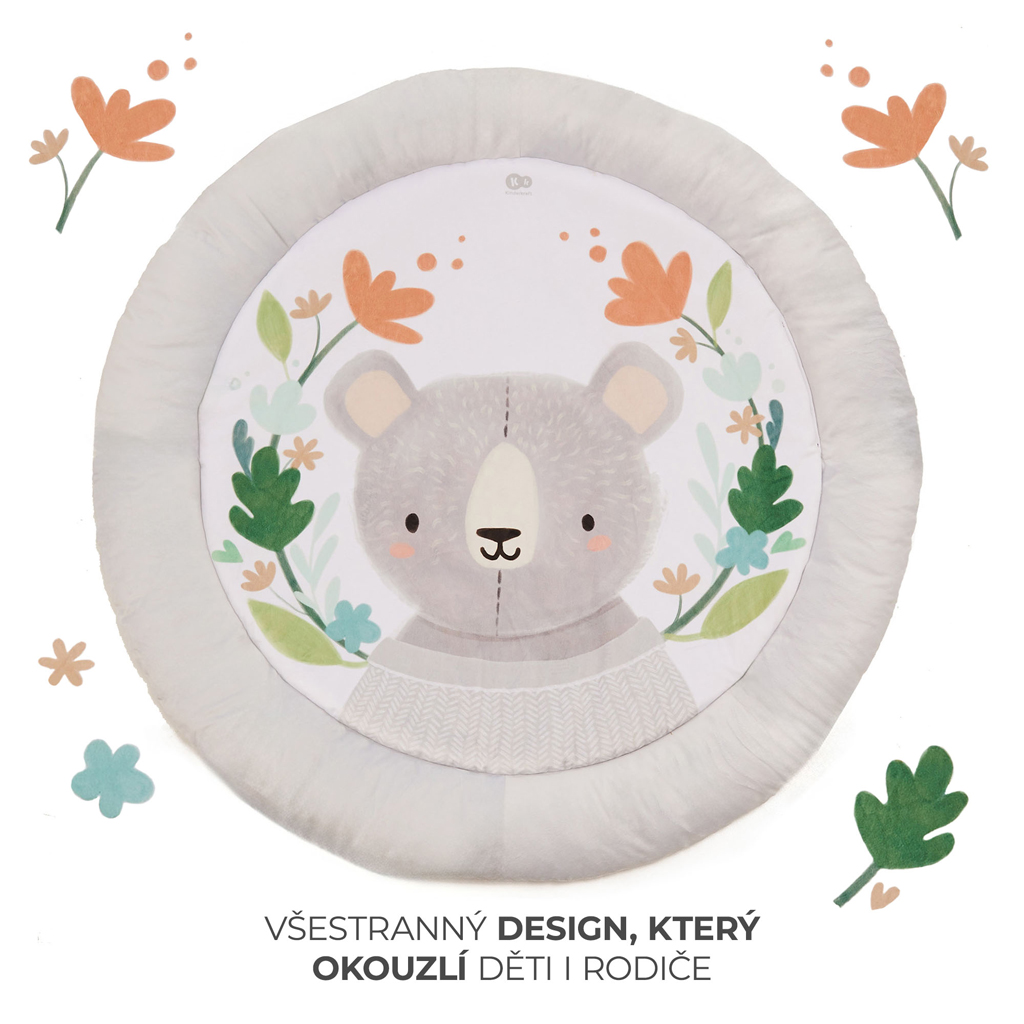 KINDERKRAFT Deka hracia s hrazdičkou Cozyplay