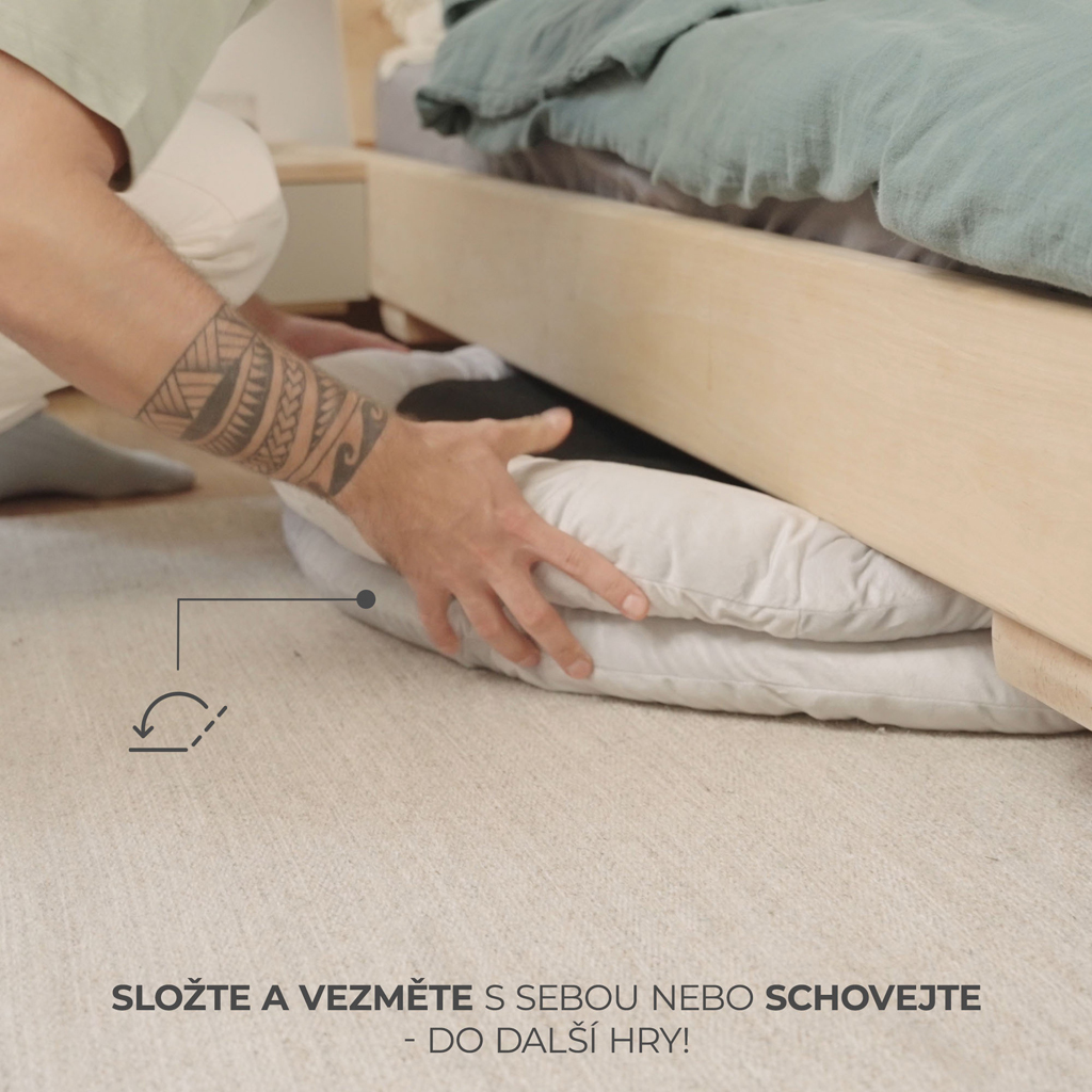 KINDERKRAFT Deka hracia s hrazdičkou Cozyplay