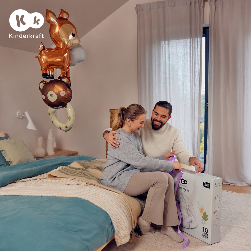 KINDERKRAFT Deka hracia s hrazdičkou Cozyplay