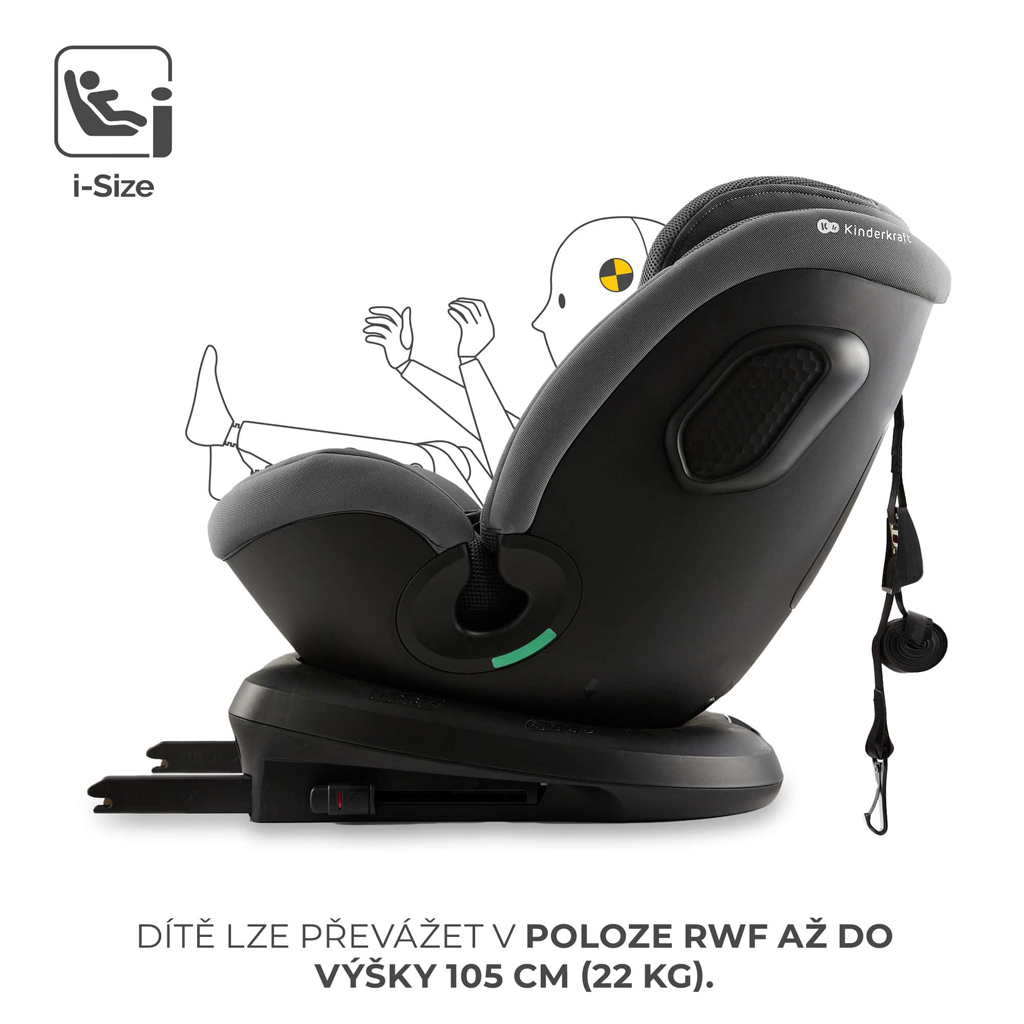 KINDERKRAFT Xpedition 3 i-size 40-150 cm