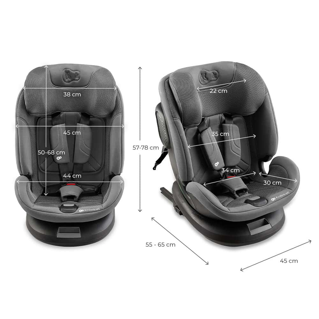 KINDERKRAFT Xpedition 3 i-size 40-150 cm