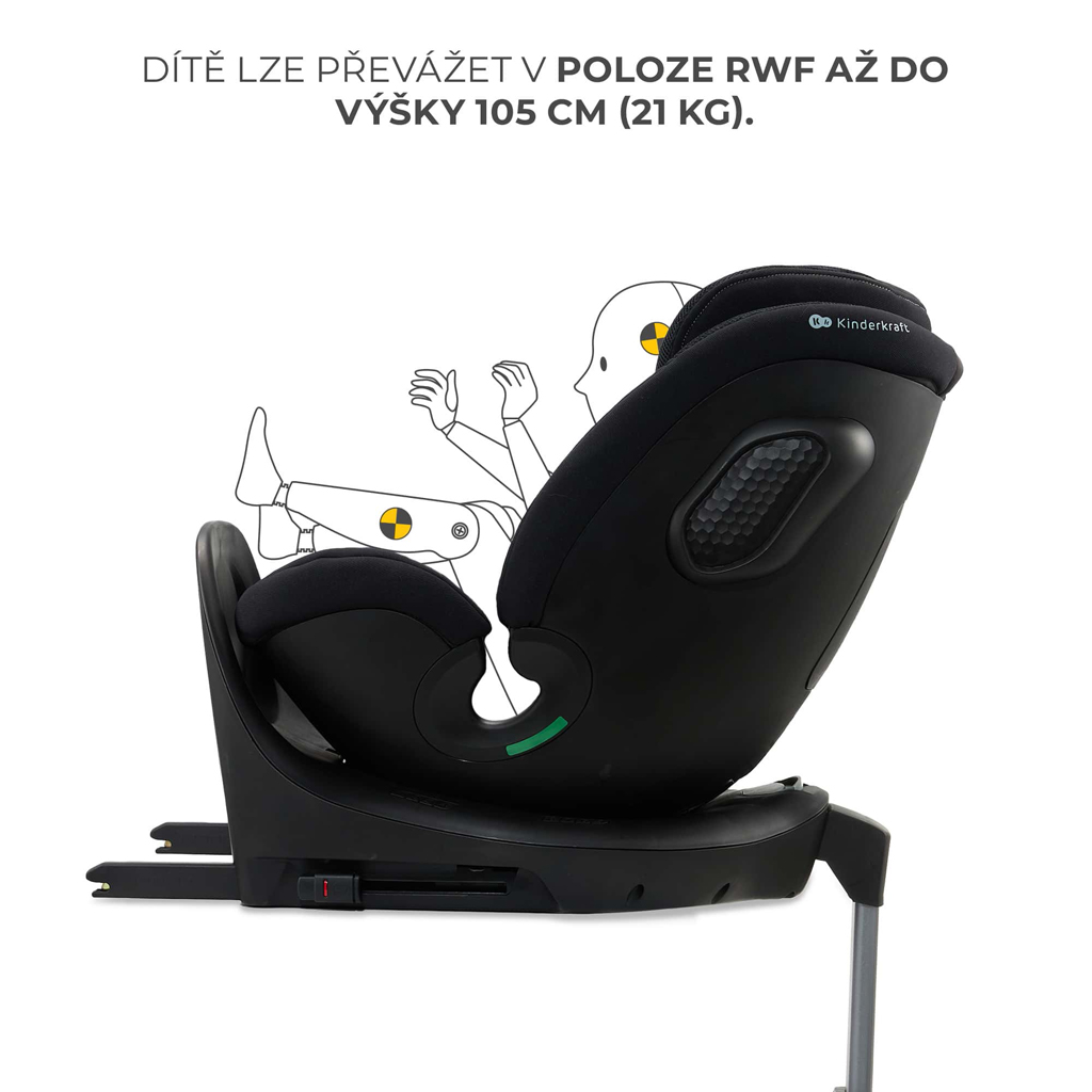 KINDERKRAFT Xrider 2 i-size 40-150 cm