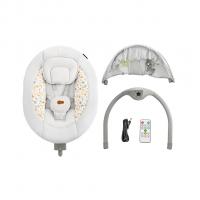 KINDERKRAFT Lehátko pohupujúce s melódiou 2v1 Lumi, do 9 kg, Premium