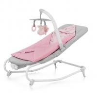 KINDERKRAFT Húpatko vibrujúce s melódiou Felio 2 0m+, do 9 kg Peony Rose