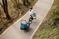 Hauck Dryk Duo cyklovozík 2v1 petrol