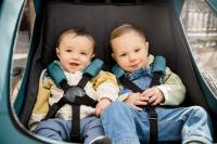 Hauck Dryk Duo cyklovozík 2v1 petrol