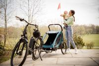 Hauck Dryk Duo cyklovozík 2v1 petrol