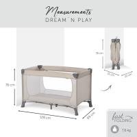 Hauck Cestovná postieľka Dream n Play