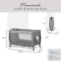 Hauck Cestovná postieľka Sleep N Play Go Plus