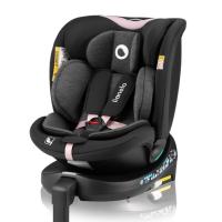 Lionelo NAVY ISOFIX + I-SIZE (40-150 cm) pink