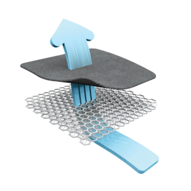 AEROMOOV Vložka do autosedačky Anthracite 15-36 kg