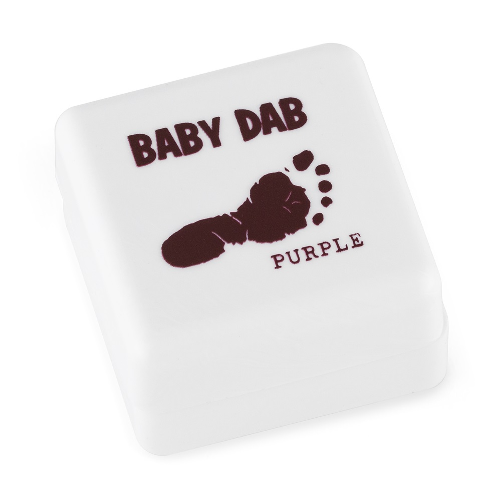 BABY DAB Farba na detské odtlačky - fialová