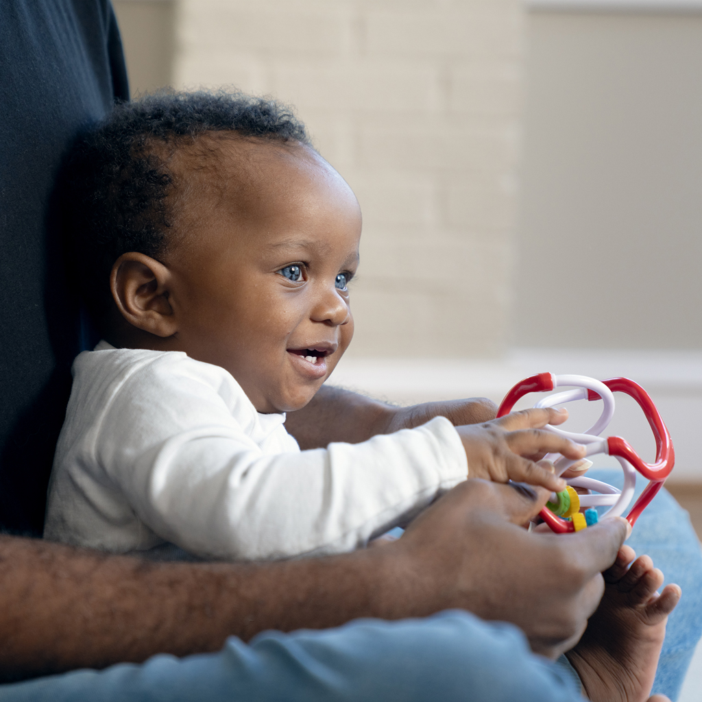 BABY EINSTEIN Hračka lopta senzorická Slide &amp; Swirl™ 0m+