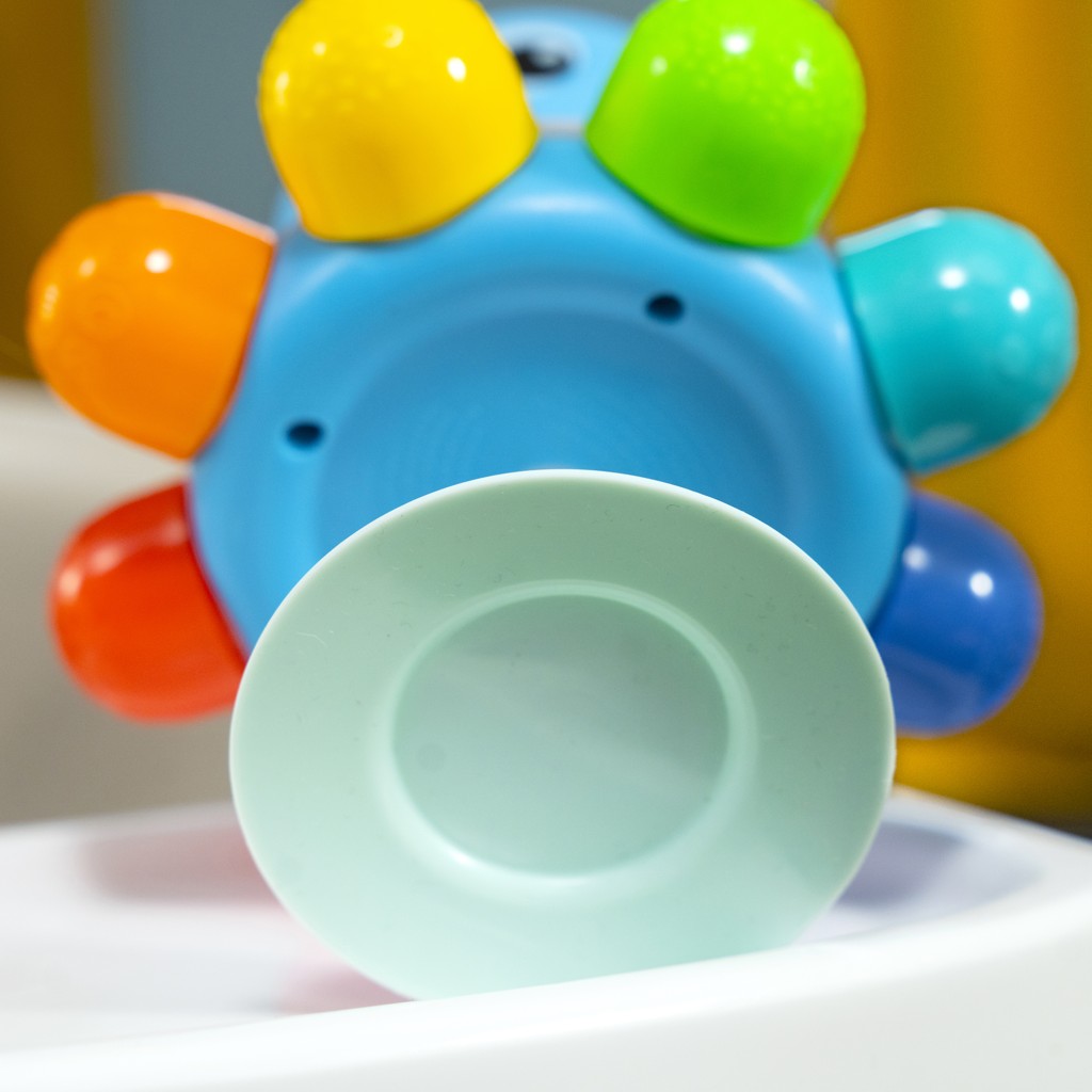 BABY EINSTEIN Hračka senzorická chobotnica s prísavkou Opus's Spin &amp; Sea™ 3m+