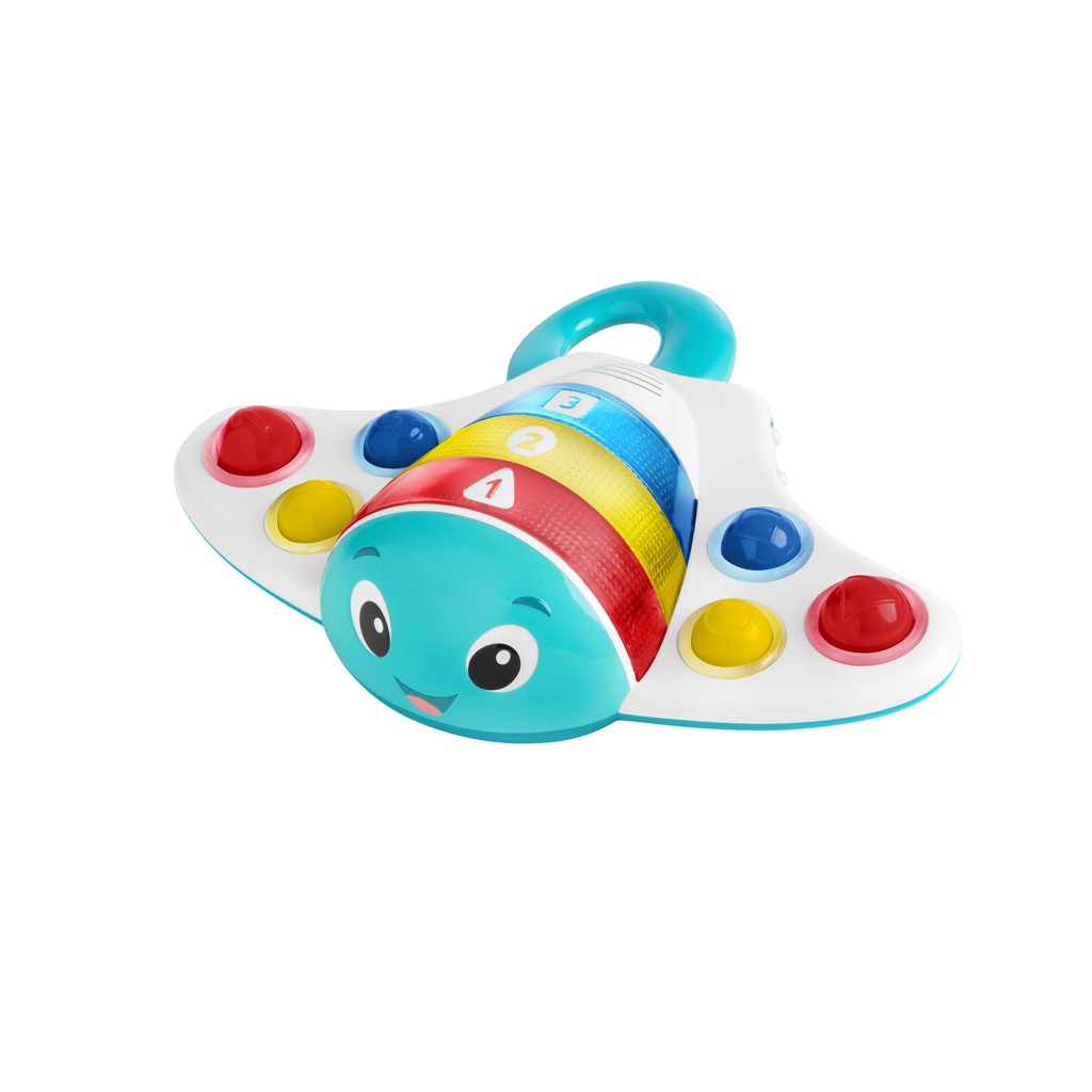 BABY EINSTEIN Hračka senzorická raja Pop &amp; Explore Stingray™ 6m+