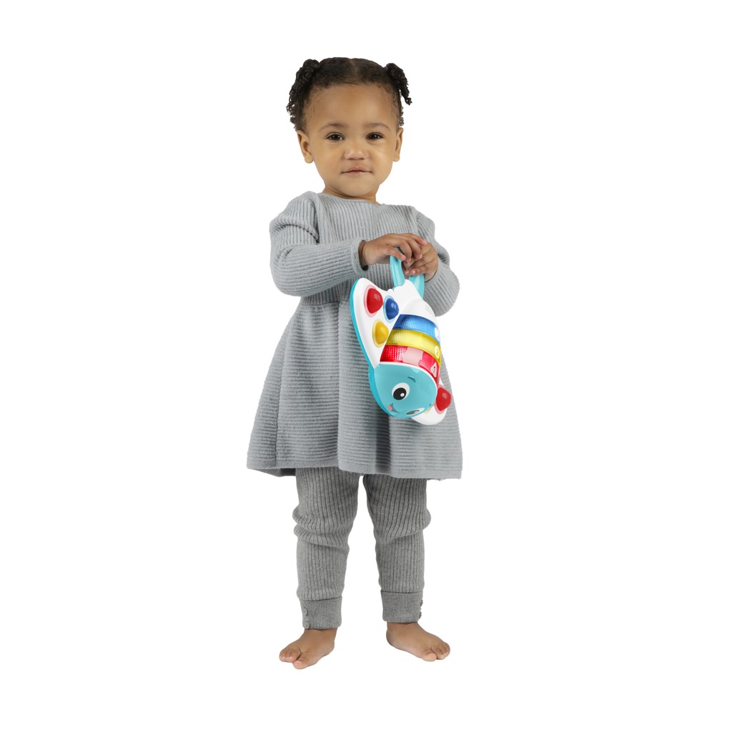 BABY EINSTEIN Hračka senzorická raja Pop &amp; Explore Stingray™ 6m+