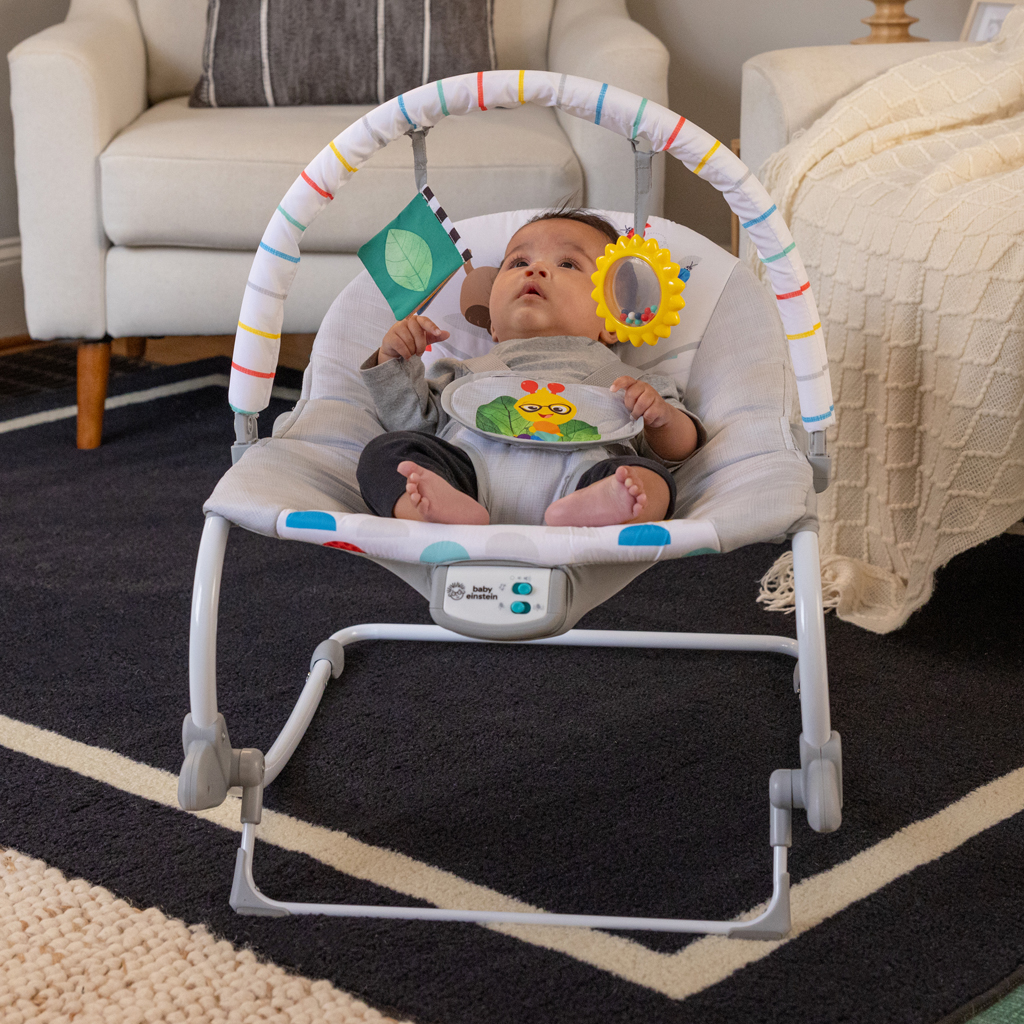BABY EINSTEIN Lehátko hudobné vibrujúce Dean's Discovery Spot™ 0m+ do 9kg