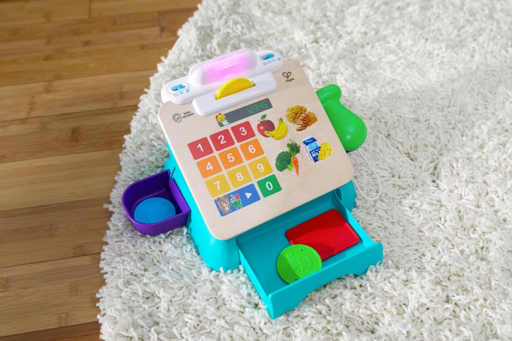 BABY EINSTEIN Pokladnica obchodná Magic Touch HAPE 9m+