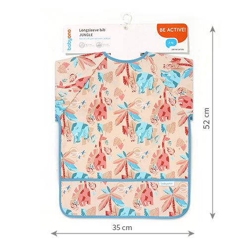 BABYONO Podbradník s dlhým rukávom Jungle, 85 x 42cm, 2-4r