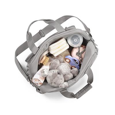 BABYONO Taška prebaľovacia cestovná 40x20x25 cm - grey