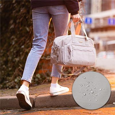 BABYONO Taška prebaľovacia cestovná 40x20x25 cm - grey