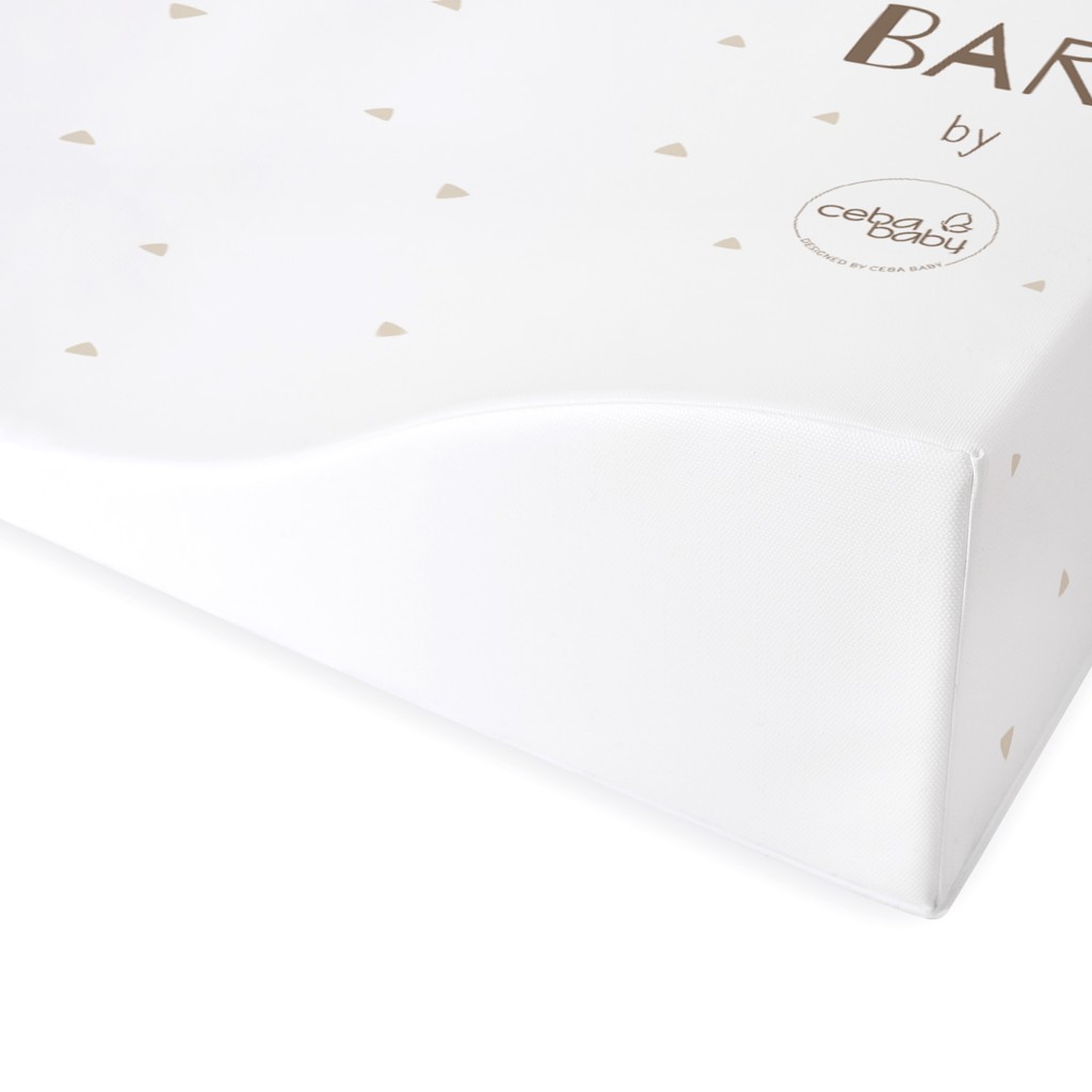 CEBA BABY Podložka prebaľovacia 2-hranná mäkká (48x70) Cosy Fluffy Puffy Bart