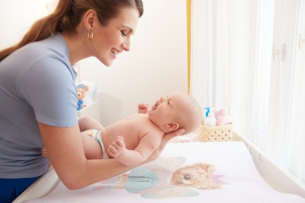 CEBA BABY Podložka prebaľovacia 2-hranná mäkká (48x70) Cosy Fluffy Puffy Bart