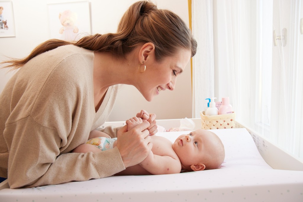 CEBA BABY Podložka prebaľovacia 2-hranná mäkká (48x70) Cosy Fluffy Puffy Bart