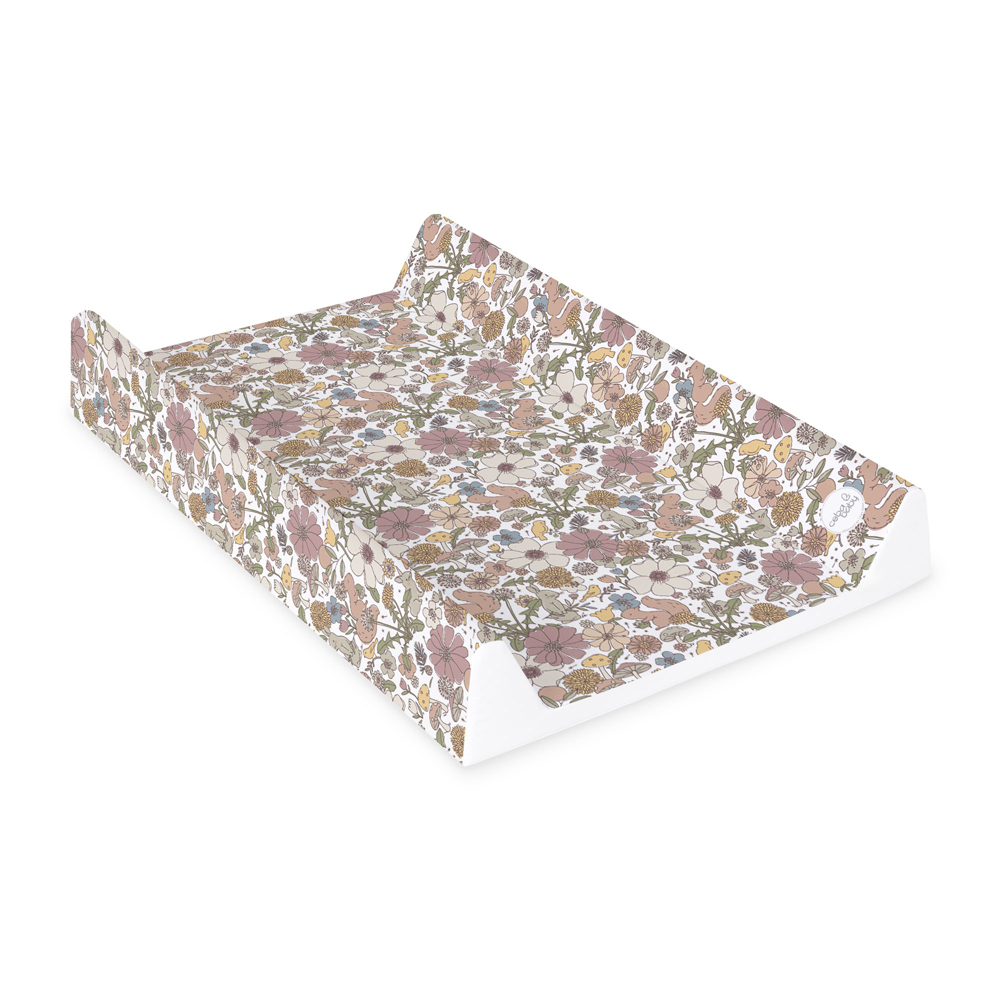 CEBA BABY Podložka prebaľovacia 2-hranná mäkká (50x70) Basic Garden