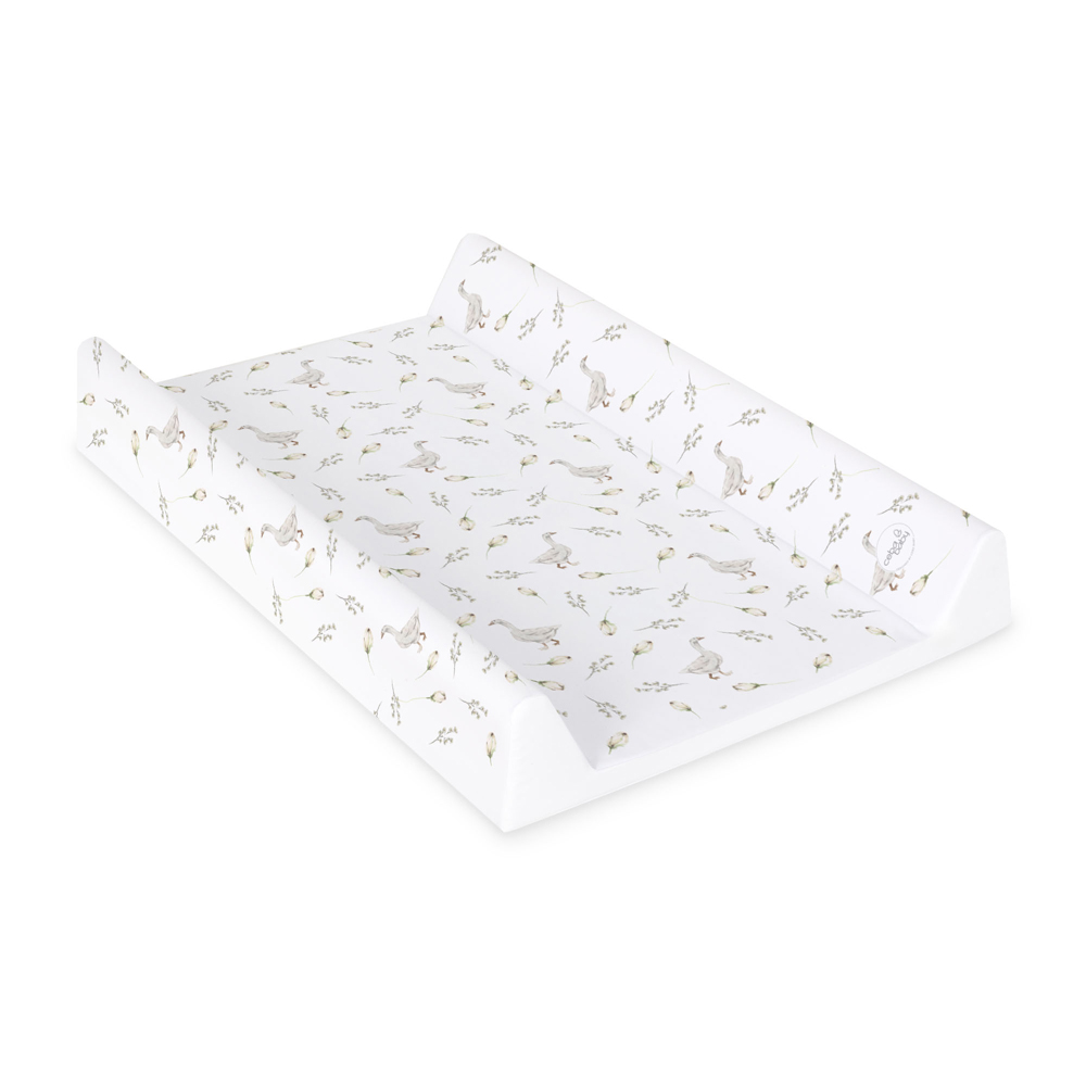 CEBA BABY Podložka prebaľovacia 2-hranná mäkká (50x70) Basic Goose