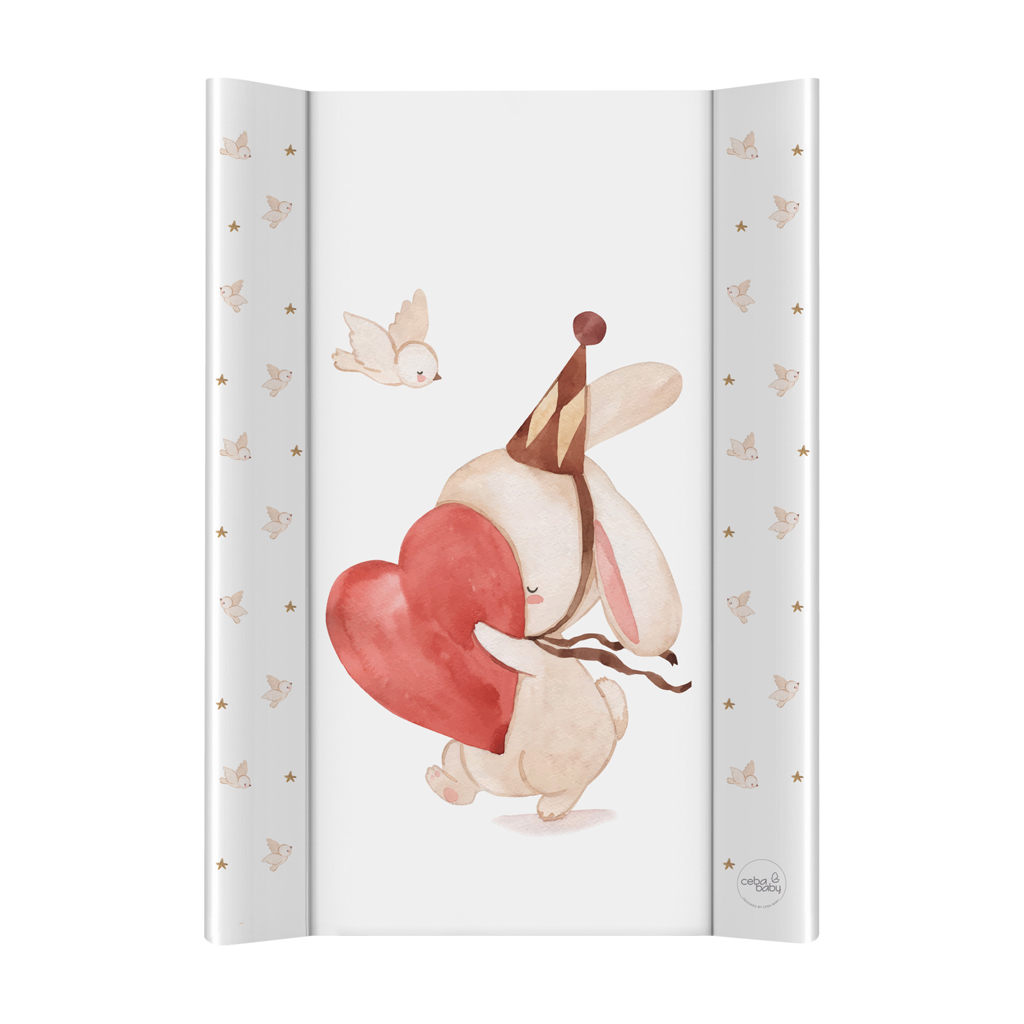 CEBA BABY Podložka prebaľovacia 2-hranná mäkká (50x70) Basic Pierrot