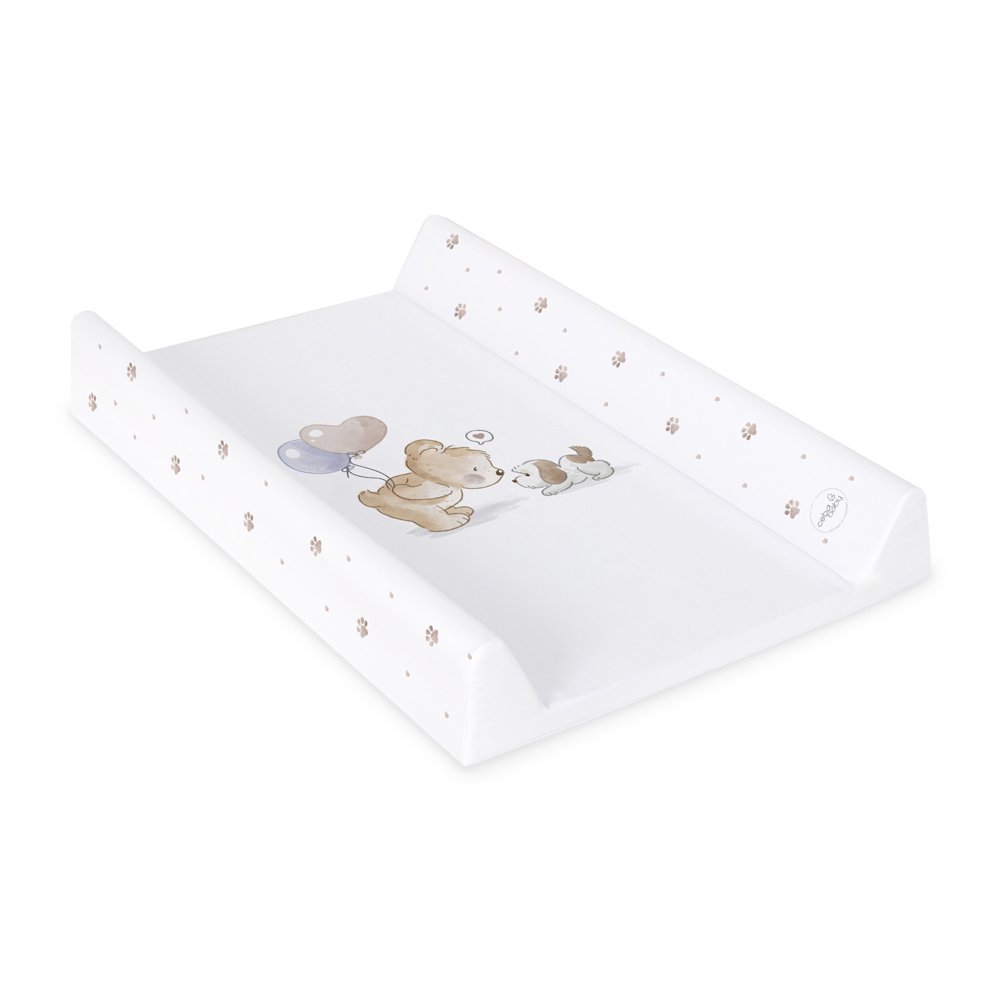 CEBA BABY Podložka prebaľovacia 2-hranná s pevnou doskou (50x70) Ultra Light Friends Forever